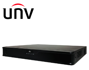 NVR 8MP 16CH / 16 POE UNV NVR302-16S2-P16  CAPACIDAD 2 DISCOS DUROS HASTA 20TB TOTAL 
